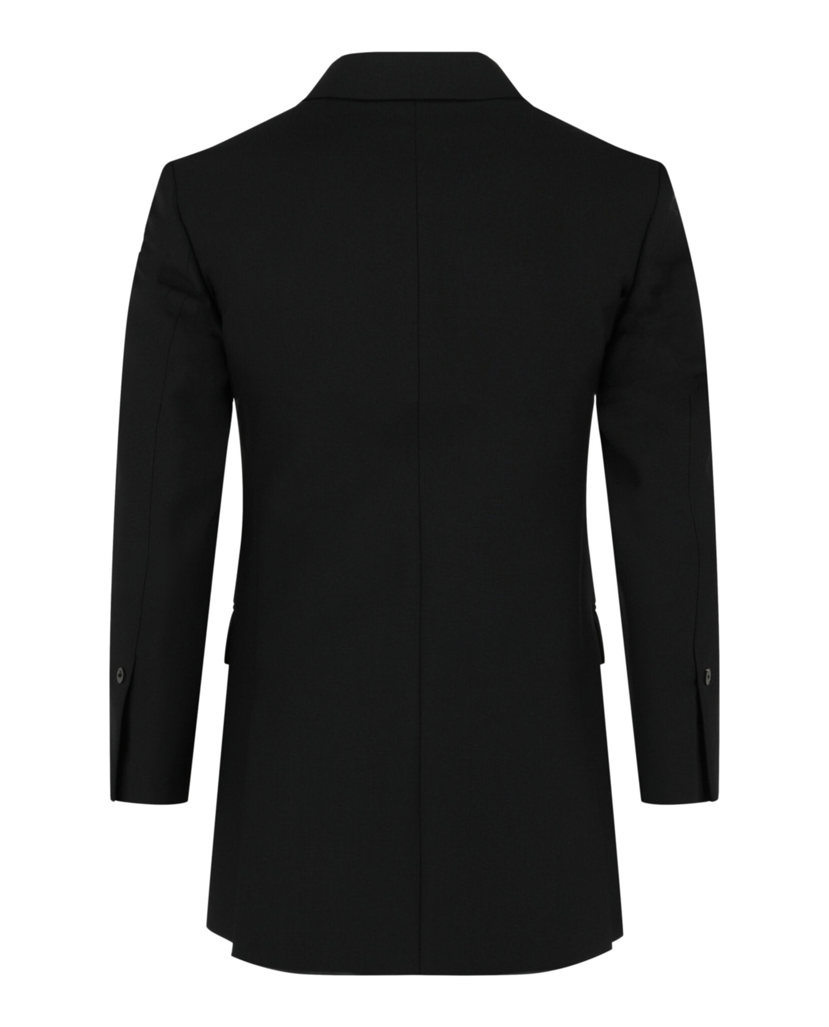 Ferragamo Mens Silk Trimmed Double-Breasted Blazer