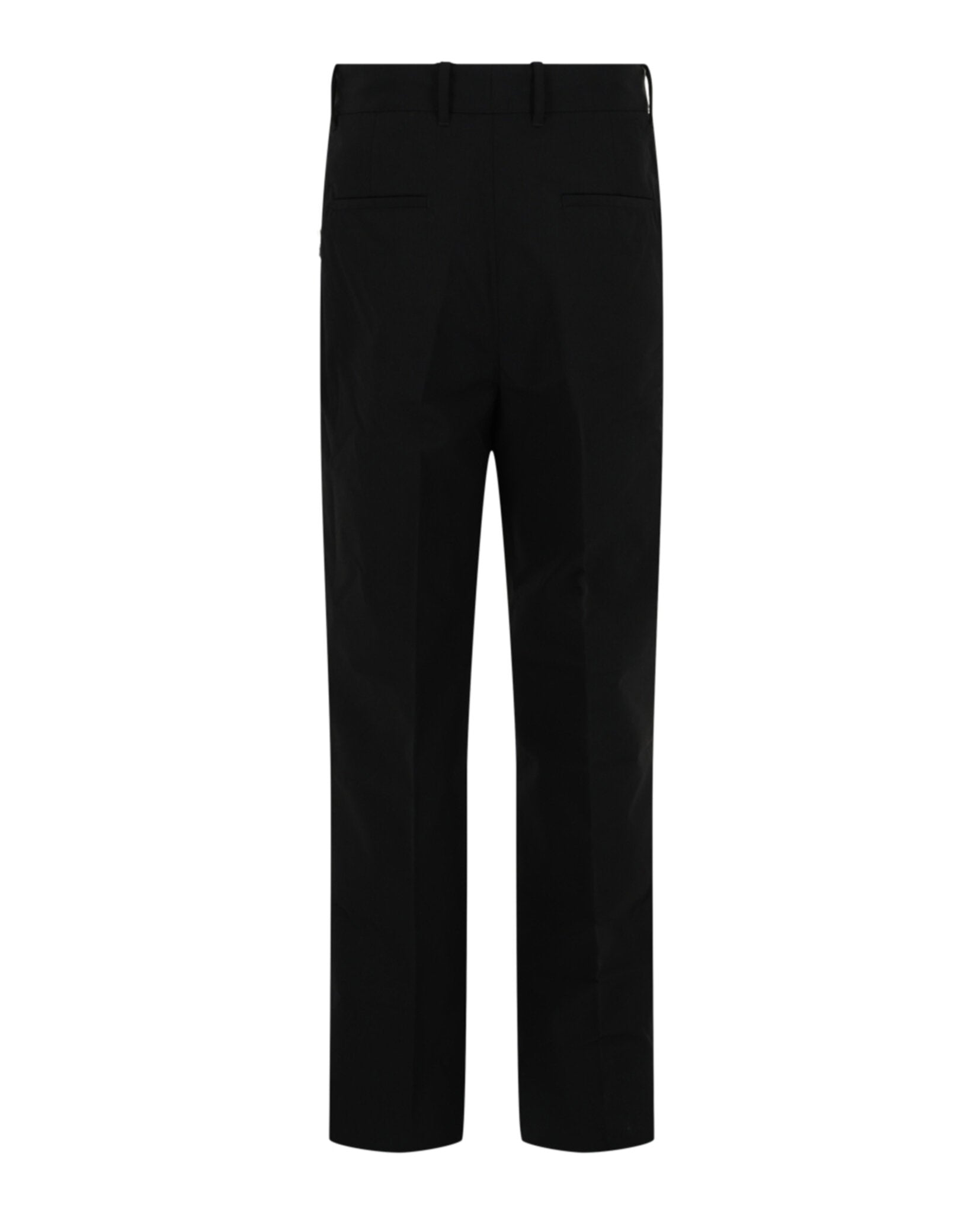Ferragamo Mens Zip-Detail Tailored Trousers