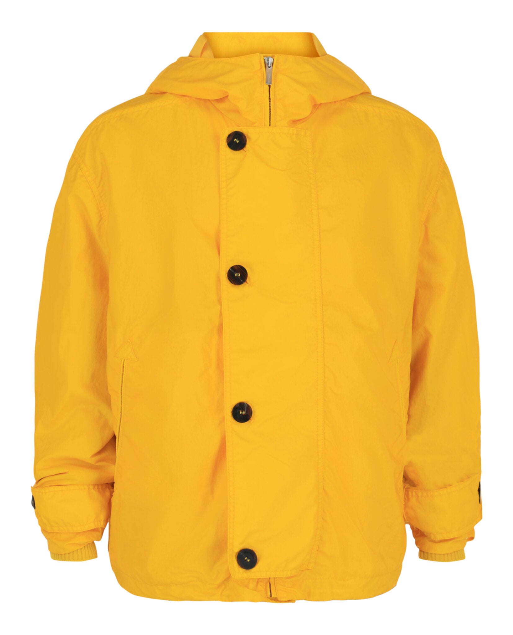 Ferragamo Mens Coated Hooded Jacket