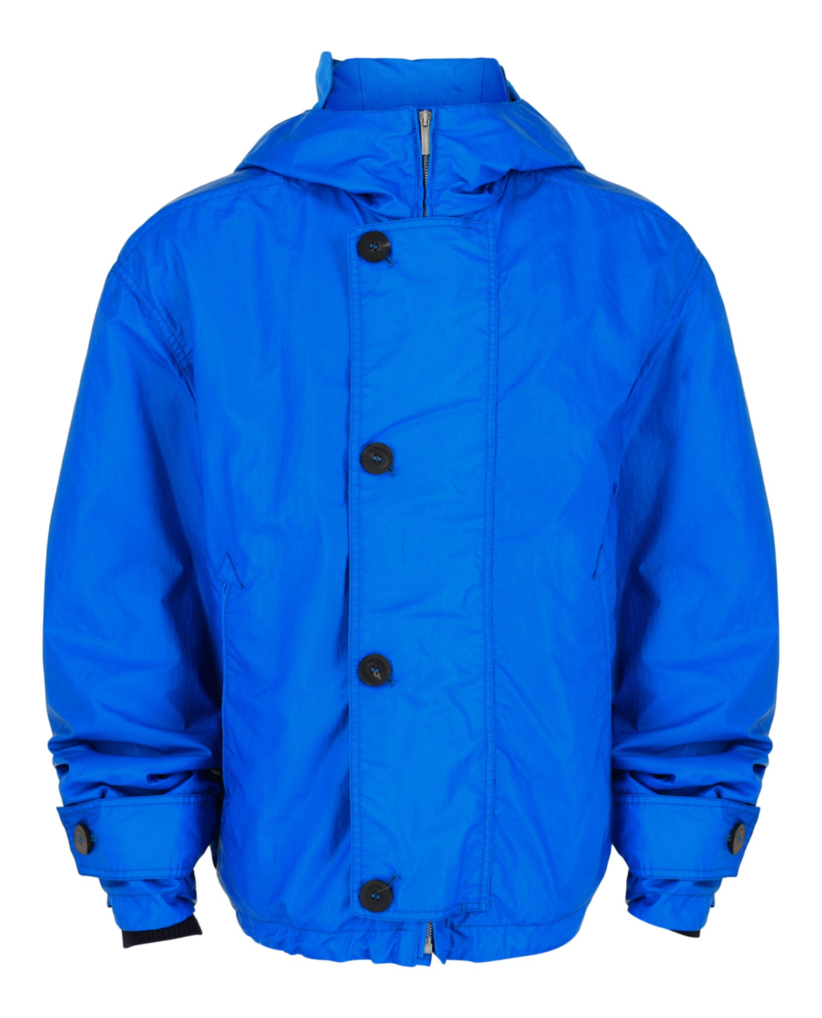 Ferragamo Mens Coated Hooded Jacket