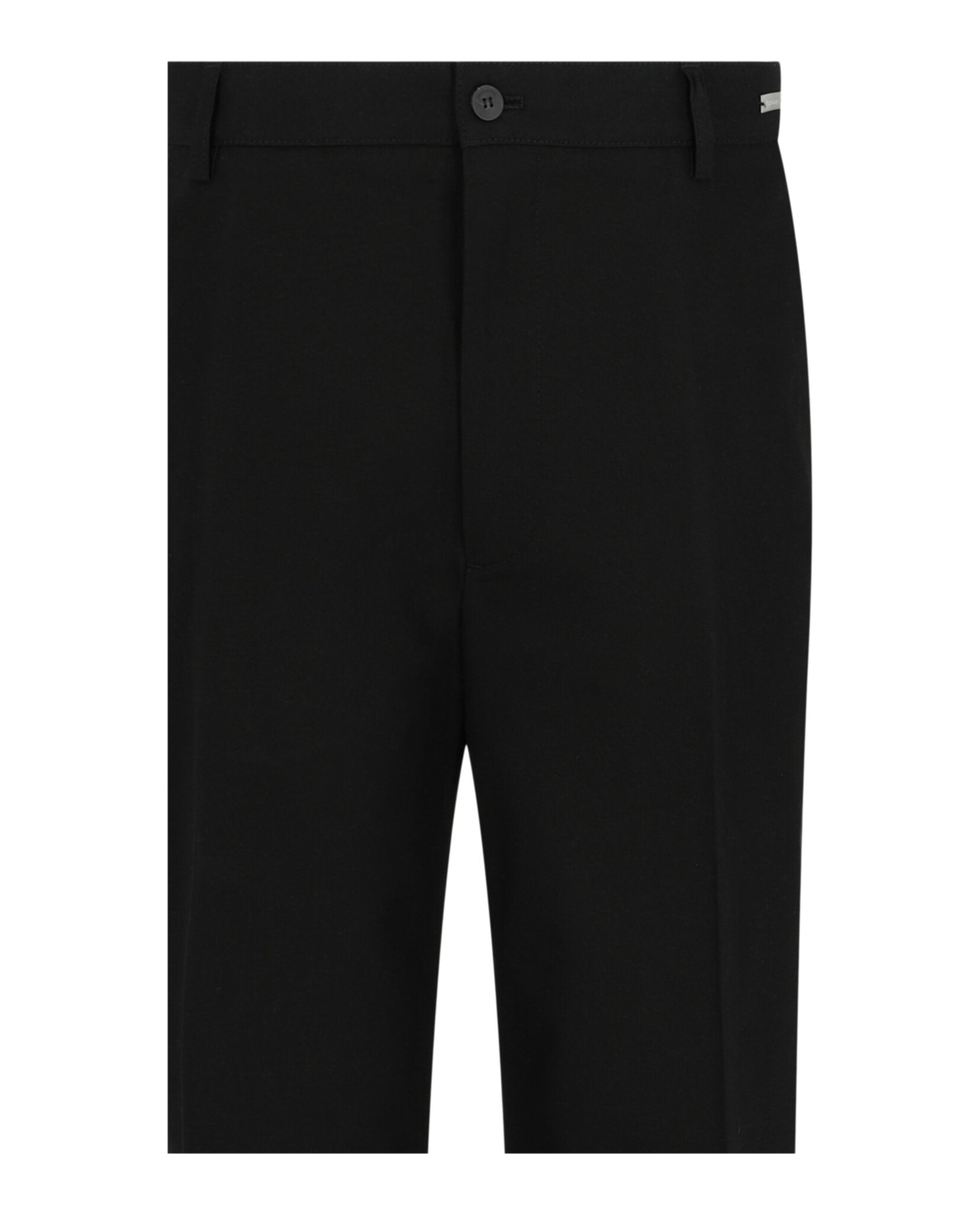 Ferragamo Mens Flared Cotton Chino Trousers