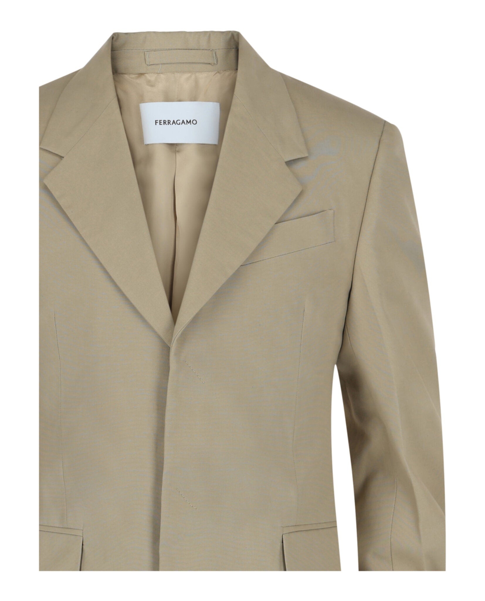 Ferragamo Mens Single-Breasted Blazer