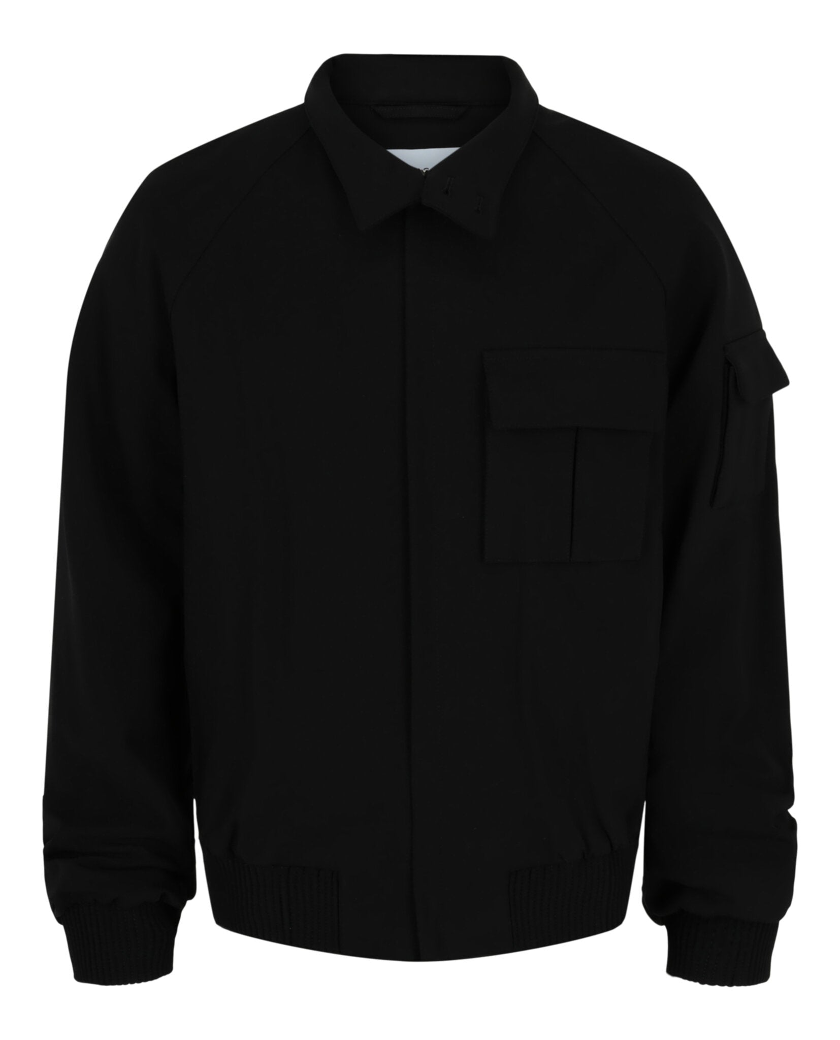 Ferragamo Mens Cropped Bomber Jacket