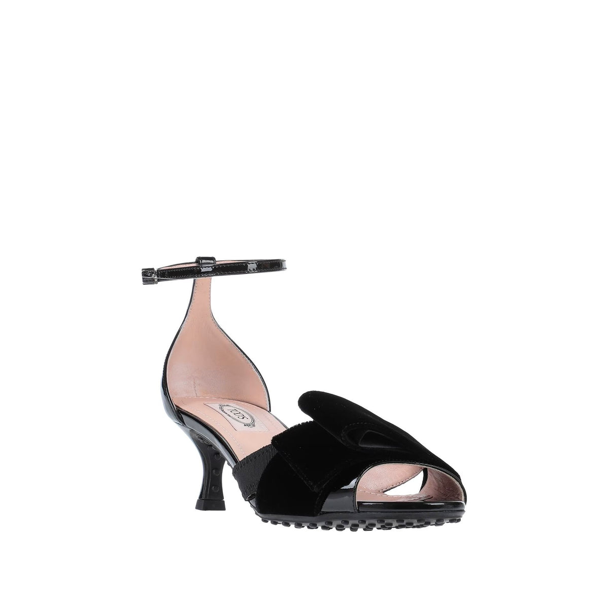 Tod's 50Mm Velvet-Detail Sandals