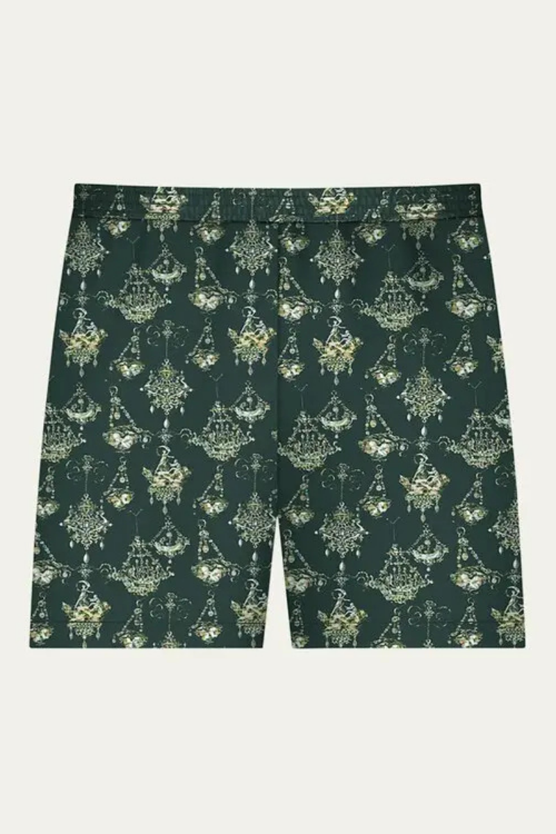 Givenchy Tailored Jogger Shorts_Dark Green