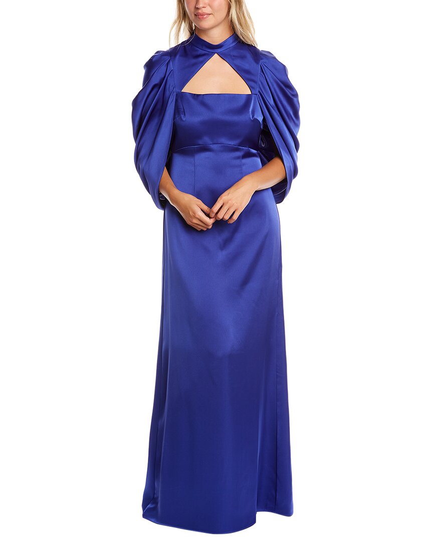 Theia Carrie Gown Blue