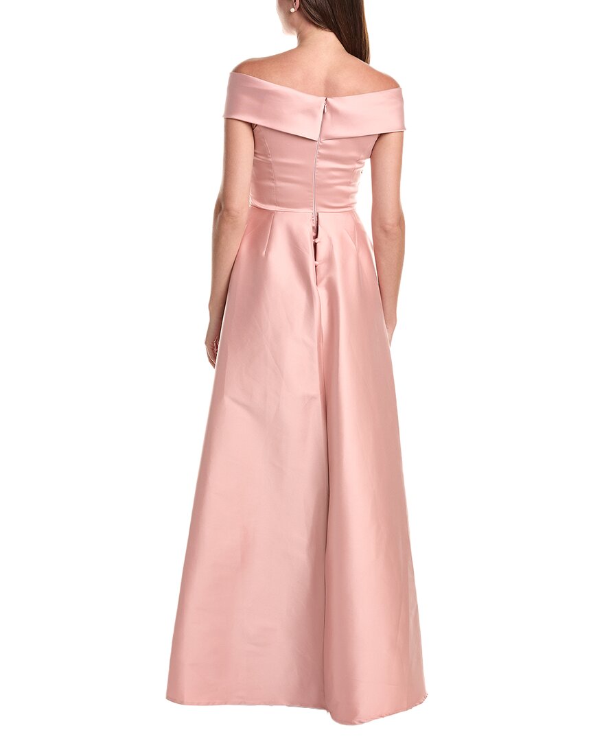 Teri Jon by Rickie Freeman Teri Jon By Rickie Freeman Mikado Portrait Overskirt Gown