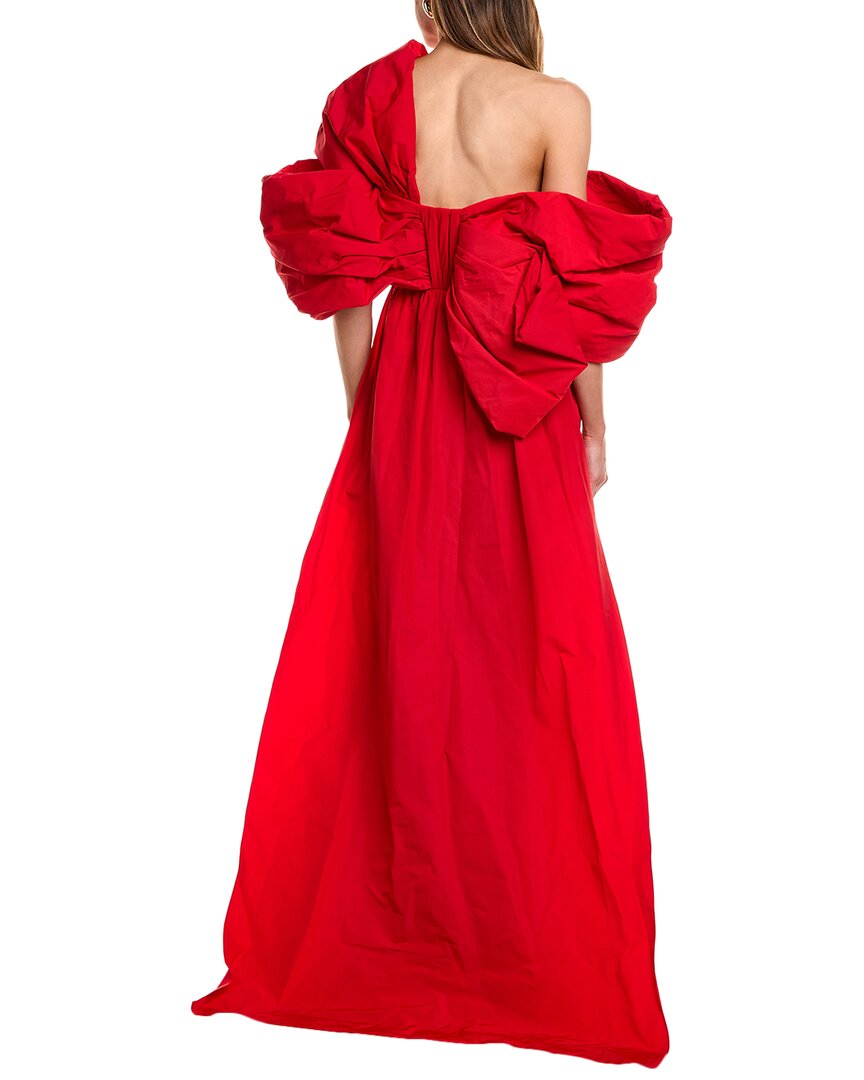 Marchesa Notte Marchesa Notte Womens  Taffeta Gown, 14, Red
