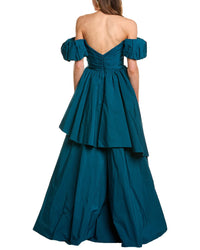 Marchesa Notte Taffeta Gown