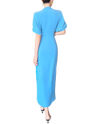 Burryco Short Sleeve Maxi Dress
