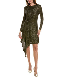 Taylor Sequin Mesh Embellished Mini Dress1
