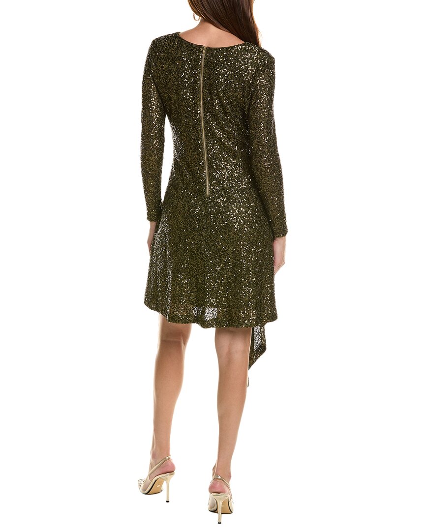 Taylor Sequin Mesh Embellished Mini Dress2