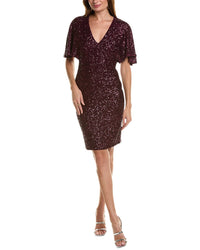 Taylor Sequin Mesh Embellished Mini Dress1