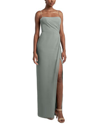 Jenny Yoo Demi Column Dress Moss