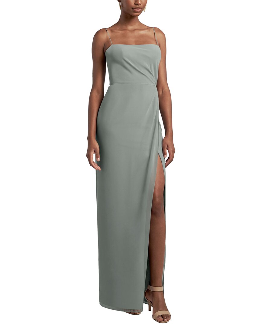 Jenny Yoo Demi Column Dress Moss