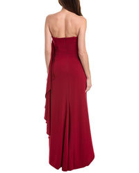 Rene Ruiz Draped Gown