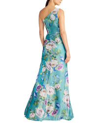 Theia Rhonda One Shoulder Gown