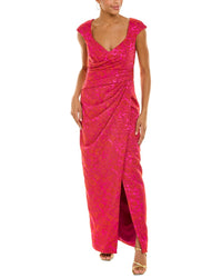 Theia Barbara Gown Pink 0
