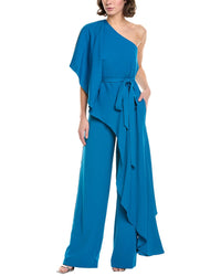 Black Halo Kristine Jumpsuit Blue