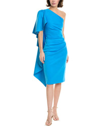 Black Halo Odella Cocktail Sheath Dress 0 Blue