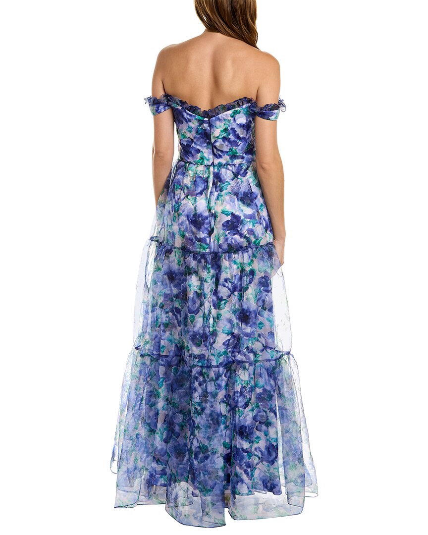 Theia Dionne Organza Gown