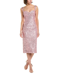Gigiis Flora Slim Fit Dress Pink Regular 0 (XS)