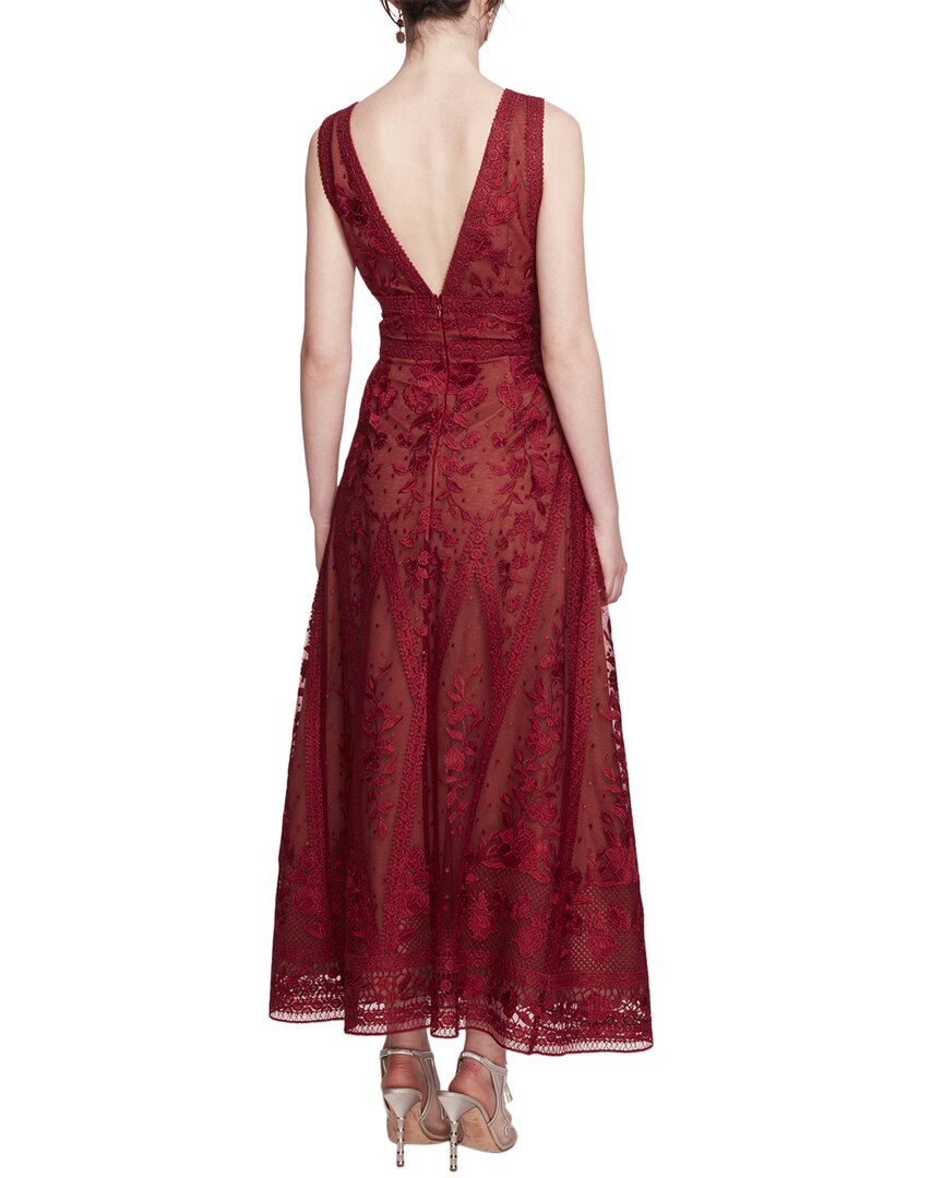 Marchesa Notte Midi Dress