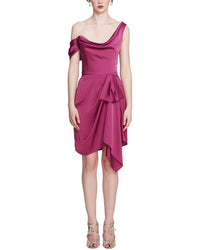 Marchesa Notte Mini Dress Purple