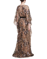 Marchesa Notte Kaftan Dress