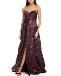 Rene Ruiz Organza Gown 0 Black