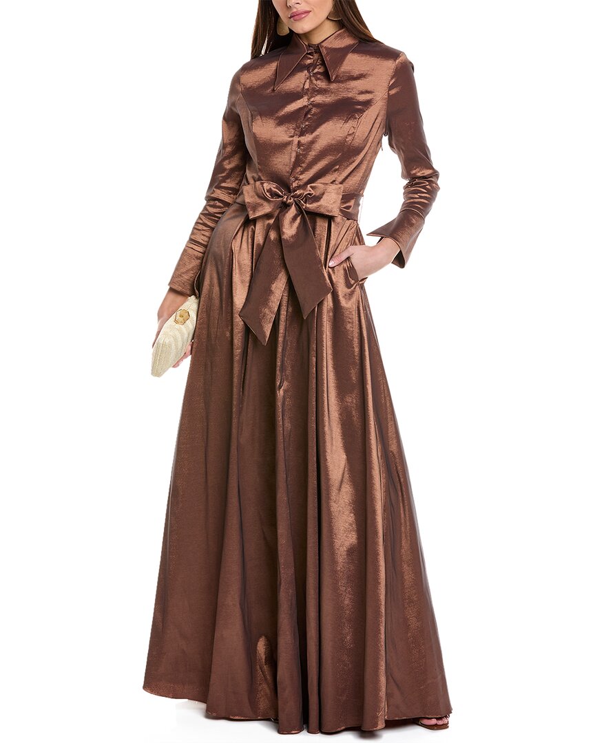 Rene Ruiz Rene Ruiz Floral Print Shirt Gown