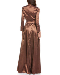 Rene Ruiz Rene Ruiz Floral Print Shirt Gown