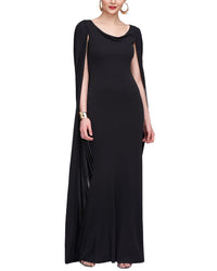 Halston Akeem Gown Black