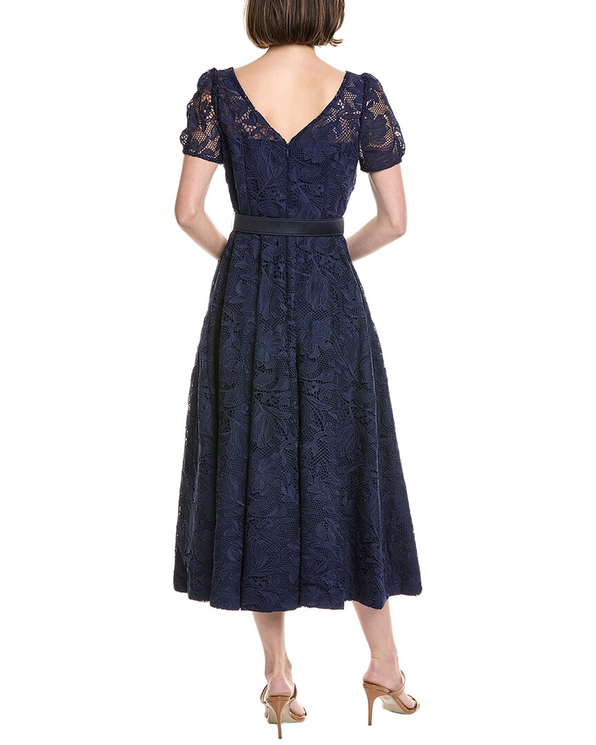 Kay Unger Haisley Lace Midi Dress