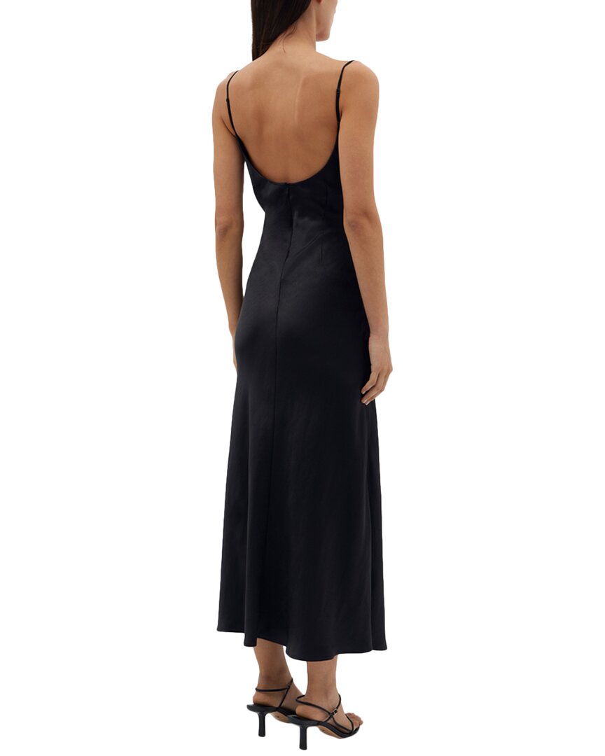 ribbed slit midi dress Soft Served Ribbed Side Slit Midi Dress S