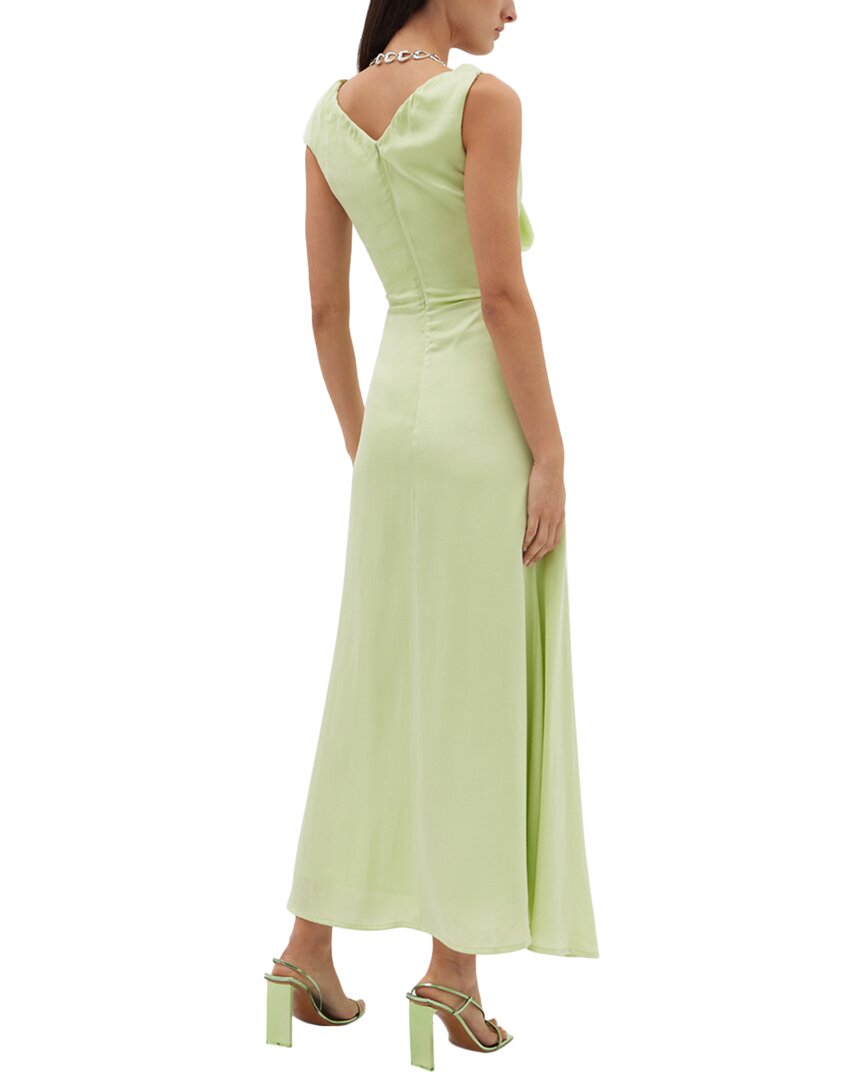 rachel gilbert green dress STAUD CASSIE DRESS GARDEN GREEN main image 1
