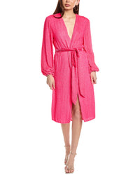 Retrofête Sequin Wrap Dress