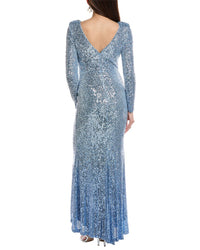 Eliza J Sequin Maxi Dress