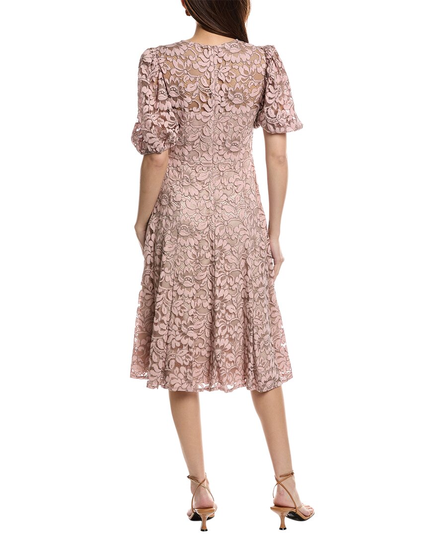 Eliza J Lace Midi Dress, Pink / 0