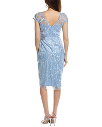 Eliza J Embroidered Sheath Dress