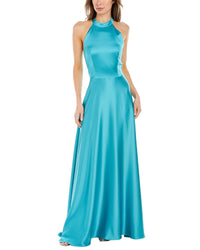 Carla Ruiz Maxi Dress Blue