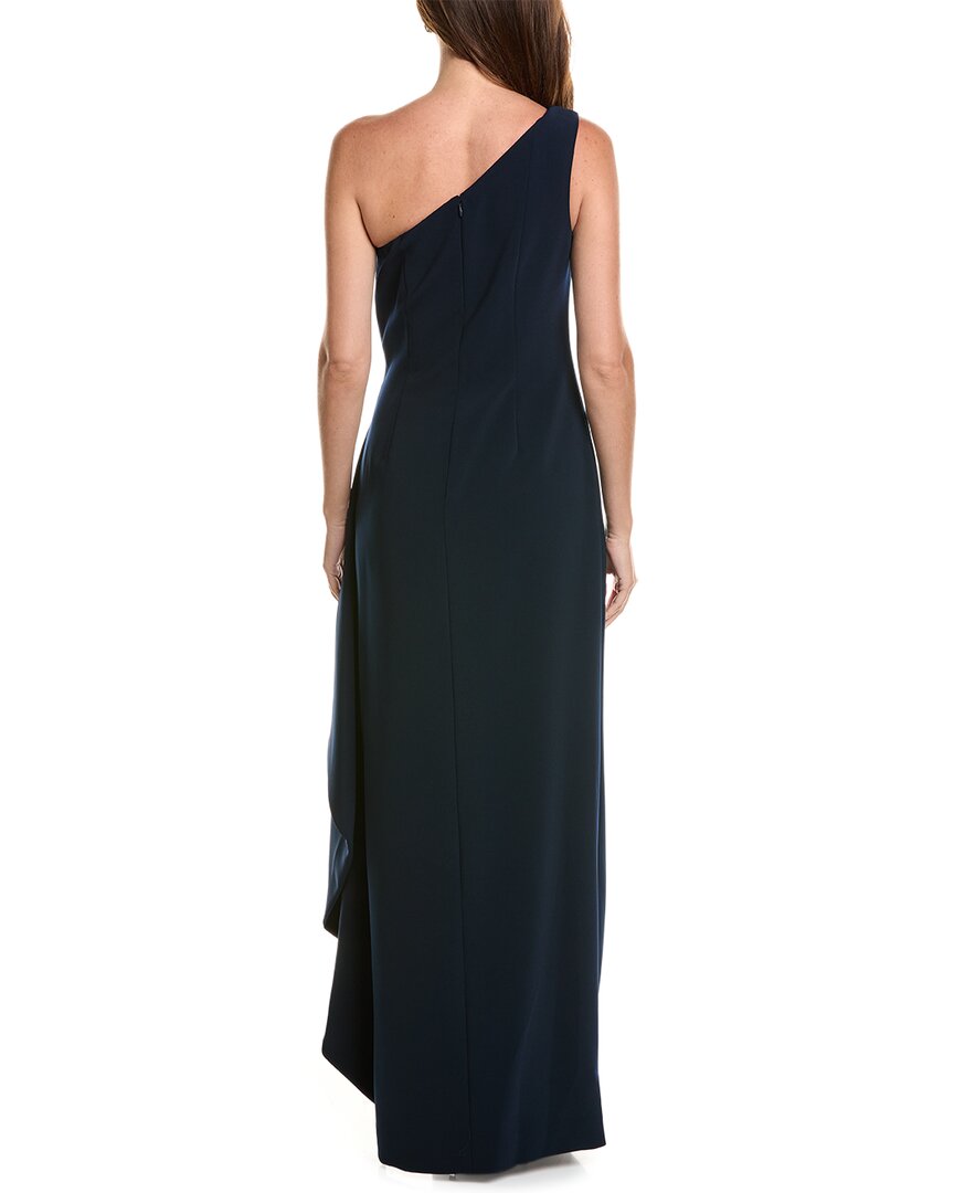 Teri Jon by Rickie Freeman Teri Jon By Rickie Freeman Crepe Cascade Ruffle Gown