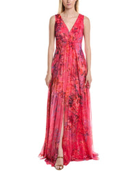 Rene Ruiz Chiffon Gown Pink