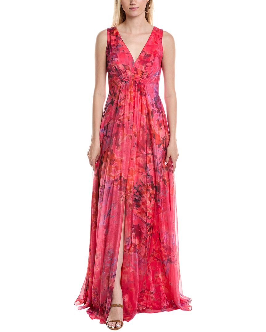 Rene Ruiz Chiffon Gown Pink