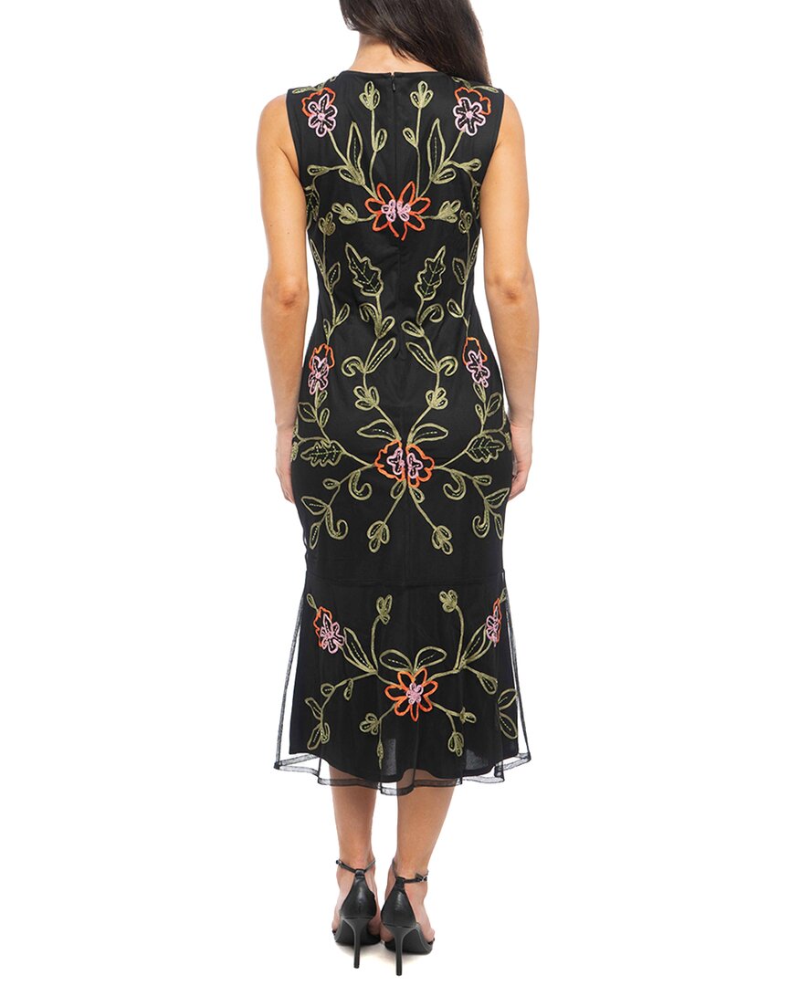 soutache mesh sheath dress Marina Soutache Dress