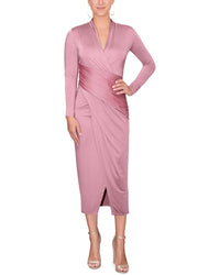 Rachel Rachel Roy Bret Midi Dress Pink