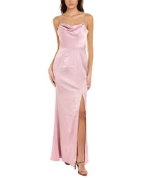 Black By Bariano Lana Gown Pink