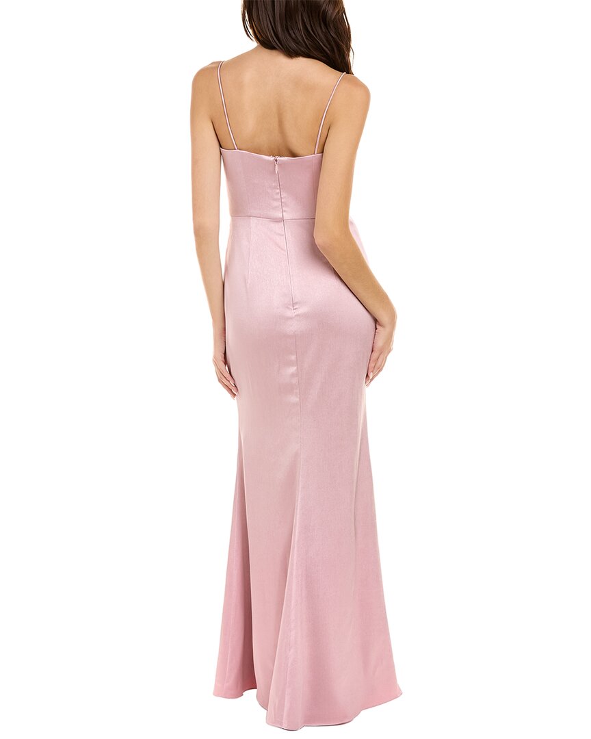 Black By Bariano Lana Gown