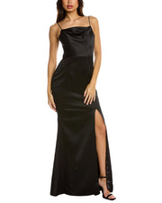 Black By Bariano Lana Gown