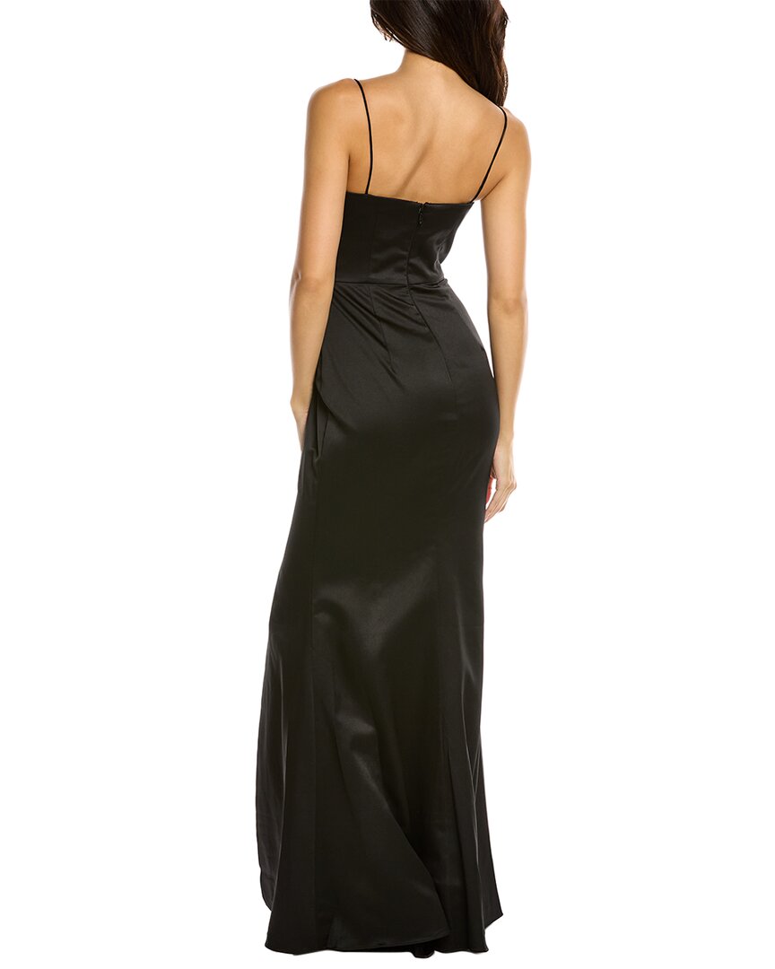 Black By Bariano Lana Gown